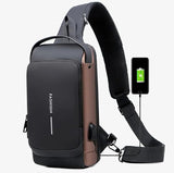 Anti-Theft Cross Body Shoulder Bag | RFID Protection, Water-Resistant & Travel-Ready