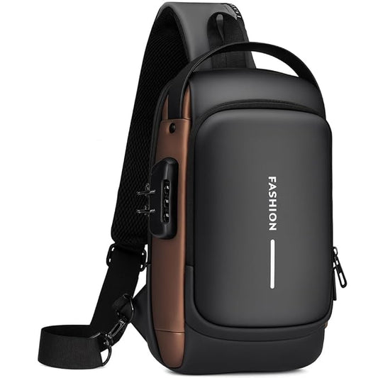 Anti-Theft Cross Body Shoulder Bag | RFID Protection, Water-Resistant & Travel-Ready