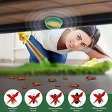 Natural Roach Control Bait Stations (12 Pieces) | Plant-Based, Safe & Long-Lasting
