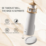 Lighthouse Moon & Galaxy Projection Lamp | USB Rechargeable & Remote Control