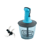 Vegetable Chopper 1000ml | Stainless Steel Blades & Big Capacity
