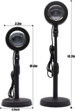 16-Color Sunset Projection Lamp | 360° Rotating, Remote Control & HD Crystal Lens
