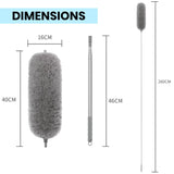 Telescopic Ceiling Fan Duster | Extendable, Flexible Microfiber Cleaning Tool (₹599 Only)