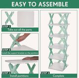 6-Tier Shoe Rack Organizer | Large Capacity, Stackable & Multi-Purpose