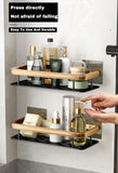 Premium Bathroom Shelf | Rustproof Aluminum Wall Organizer