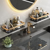 Premium Bathroom Shelf | Rustproof Aluminum Wall Organizer