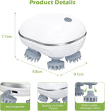 Electric Head Massager | Silicone Vibration Scalp & Body Relaxer