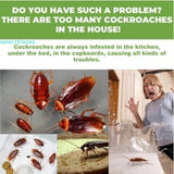 Natural Roach Control Bait Stations (12 Pieces) | Plant-Based, Safe & Long-Lasting