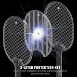 Rechargeable LED Mosquito Swatter | Safe & Powerful Bug Zapper