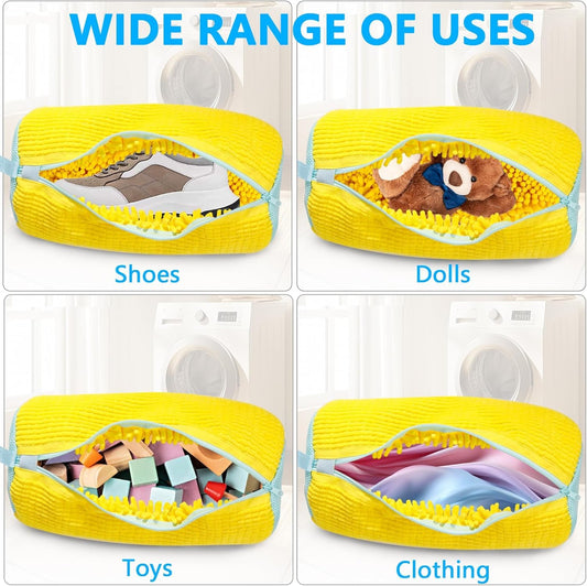 Shoe Washing Machine Bag | 360° Cleaning, Reusable & Durable