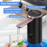 OnceGrab™ Automatic Water Dispenser Pump | Rechargeable 20L Bottle Dispenser