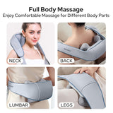 Deep Tissue Neck & Shoulder Massager | Rechargeable Heat Therapy