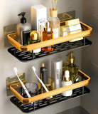 Premium Bathroom Shelf | Rustproof Aluminum Wall Organizer