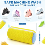 Shoe Washing Machine Bag | 360° Cleaning, Reusable & Durable