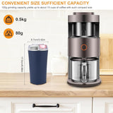 Mini Coffee Grinder | High-Speed 200W Stainless Steel Blade (600g)