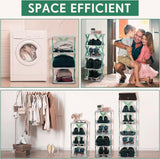 6-Tier Shoe Rack Organizer | Large Capacity, Stackable & Multi-Purpose