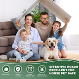 Natural Roach Control Bait Stations (12 Pieces) | Plant-Based, Safe & Long-Lasting