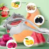 Premium Metal Hand Press Juicer | Manual Citrus & Fruit Squeezer