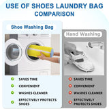 Shoe Washing Machine Bag | 360° Cleaning, Reusable & Durable
