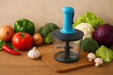Vegetable Chopper 1000ml | Stainless Steel Blades & Big Capacity