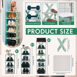 6-Tier Shoe Rack Organizer | Large Capacity, Stackable & Multi-Purpose