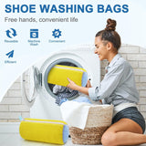 Shoe Washing Machine Bag | 360° Cleaning, Reusable & Durable