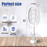 Rechargeable LED Mosquito Swatter | Safe & Powerful Bug Zapper