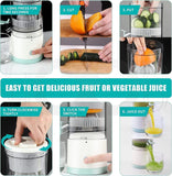 Electric Citrus Juicer | Portable USB Rechargeable Orange & Lemon Juicer