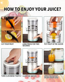 Electric Citrus Juicer | Portable USB Rechargeable Orange & Lemon Juicer