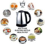 OnceGrab™ 1.8L Electric Kettle | 2000W Fast Boil with Auto Shut-Off & 360° Swivel Base